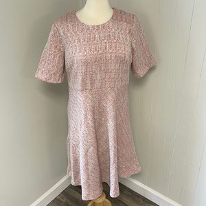 Pink Tweed Dress - WHBM (like) Chanel (like) LOFT